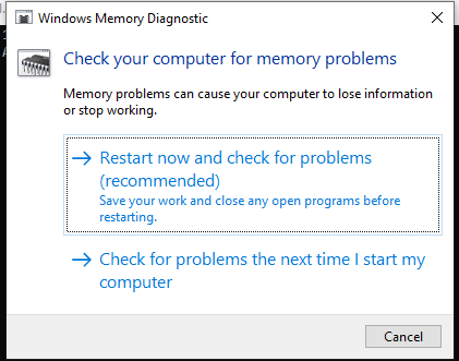 windows_memory_diagnostic